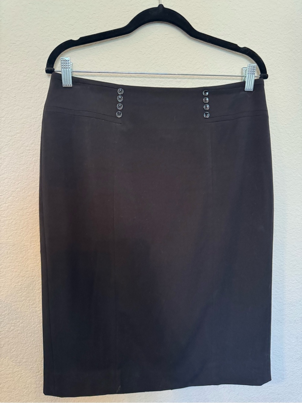 White House Black Market Black Pencil Skirt
